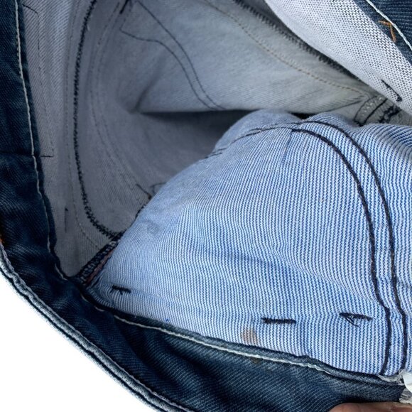 Vintage True Religion Jeans Size 32 Blue - Picture 9 of 11